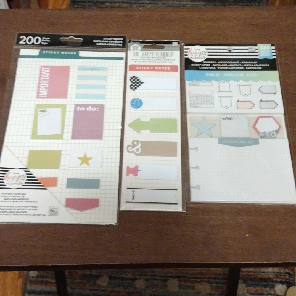 Happy Planner Sticky Notes - Picture 1 of 4